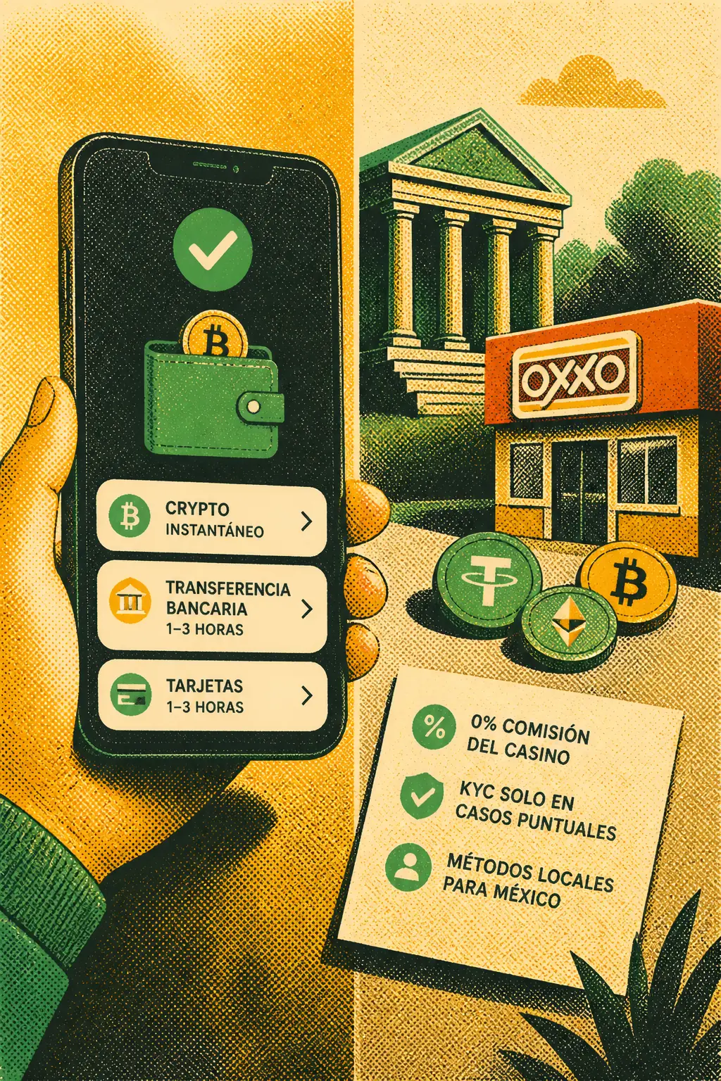 BC.Game Casino Retiro México – SPEI, OXXO y Cripto