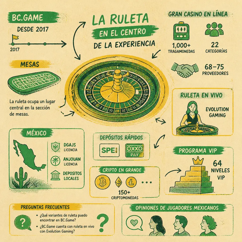 BC.Game Ruleta en línea para México